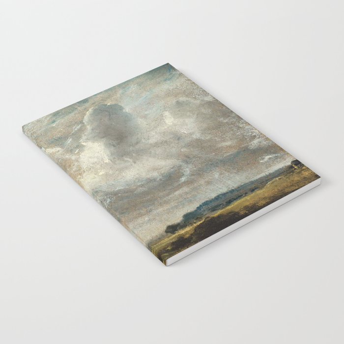 Landscape with clouds by John Constable Notebook Gallery Image 1