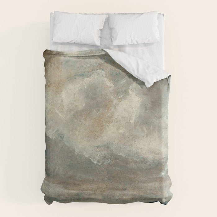 Landscape with clouds by John Constable Duvet Cover Gallery Image 6