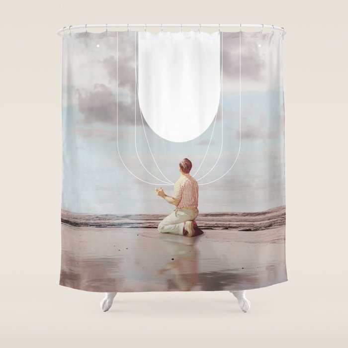Just when You Thought You were Alone Shower Curtain Gallery Image 1