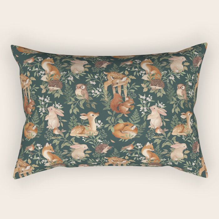 Nightfall Wonders Rectangular Pillow Gallery Image 2