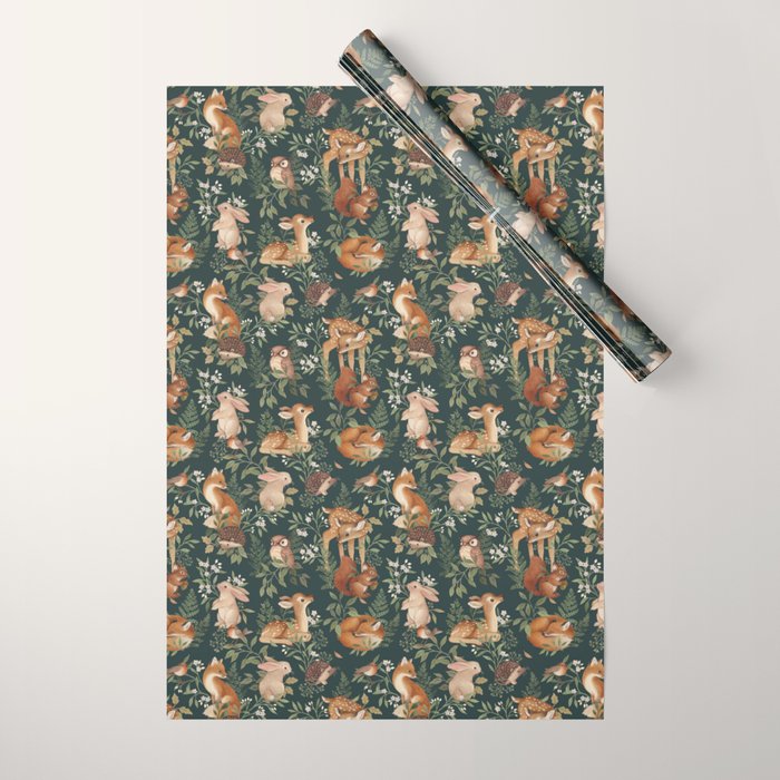 Nightfall Wonders Wrapping Paper Gallery Image 1