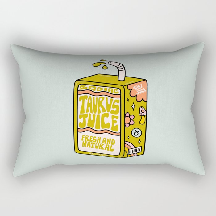 Taurus Juice Box Rectangular Pillow Gallery Image 2