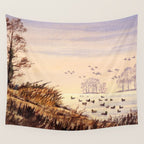 Duck Hunting Times Wall Tapestry Gallery Image 4