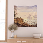 Duck Hunting Times Wall Tapestry Gallery Image 2
