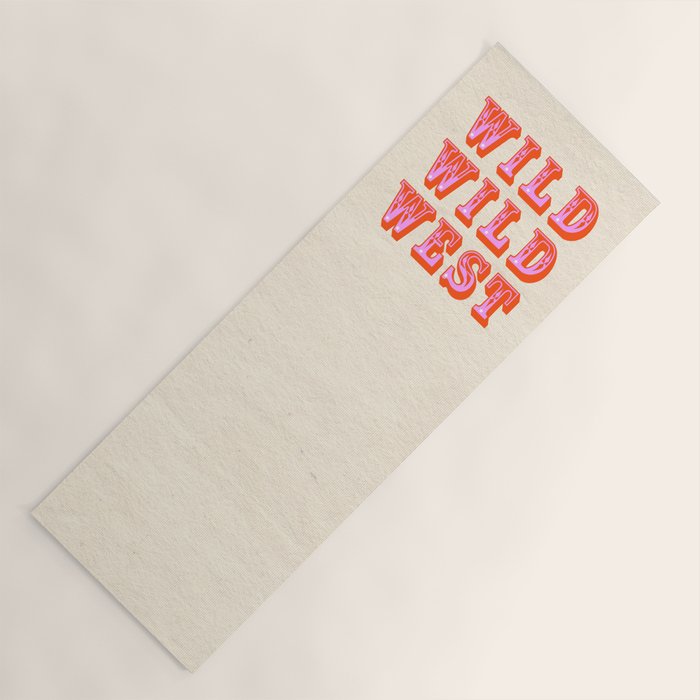 WILD WILD WEST Yoga Mat Gallery Image 1