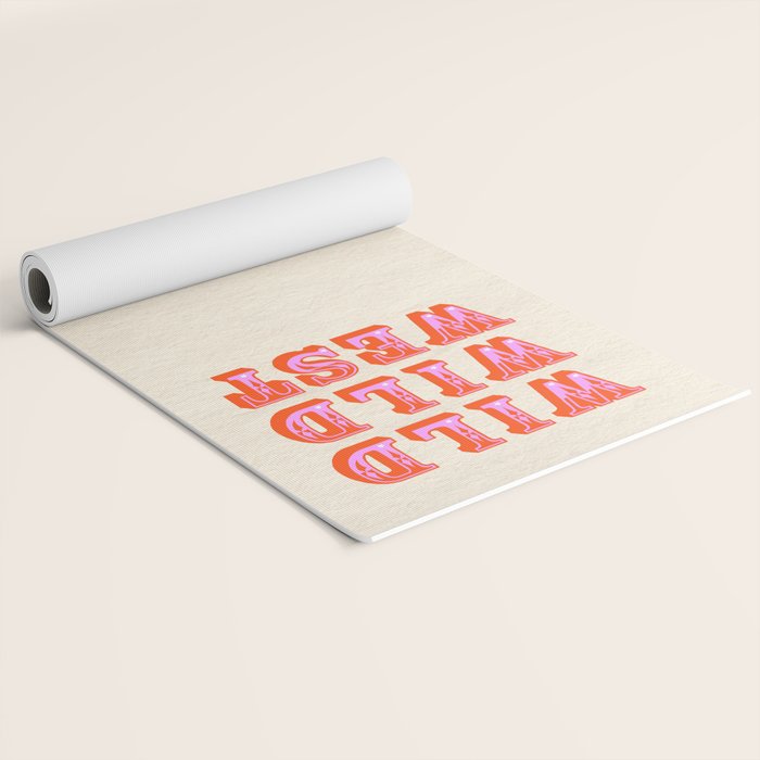 WILD WILD WEST Yoga Mat Gallery Image 2