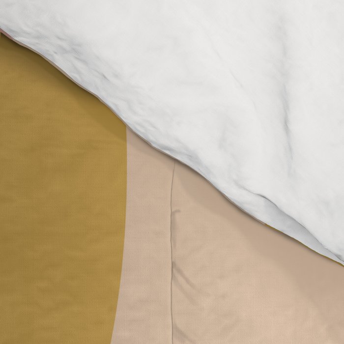 Modern Desert Abstract Shapes and Lines Comforter Gallery Image 4