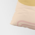 Modern Desert Abstract Shapes and Lines Pillow Sham Gallery Image 4