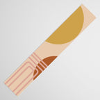 Modern Desert Abstract Shapes and Lines Table Runner Gallery Image 3