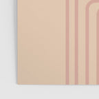 Modern Desert Abstract Shapes and Lines Poster Gallery Image 3