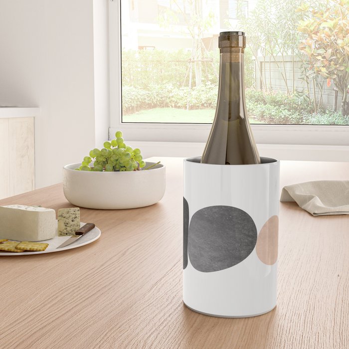Peaceful, Zen, Balance, Geometric Art Wine Chiller Gallery Image 4
