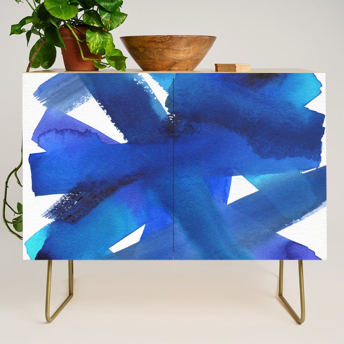 Superwatercolor Multiblue Credenza Gallery Image 1