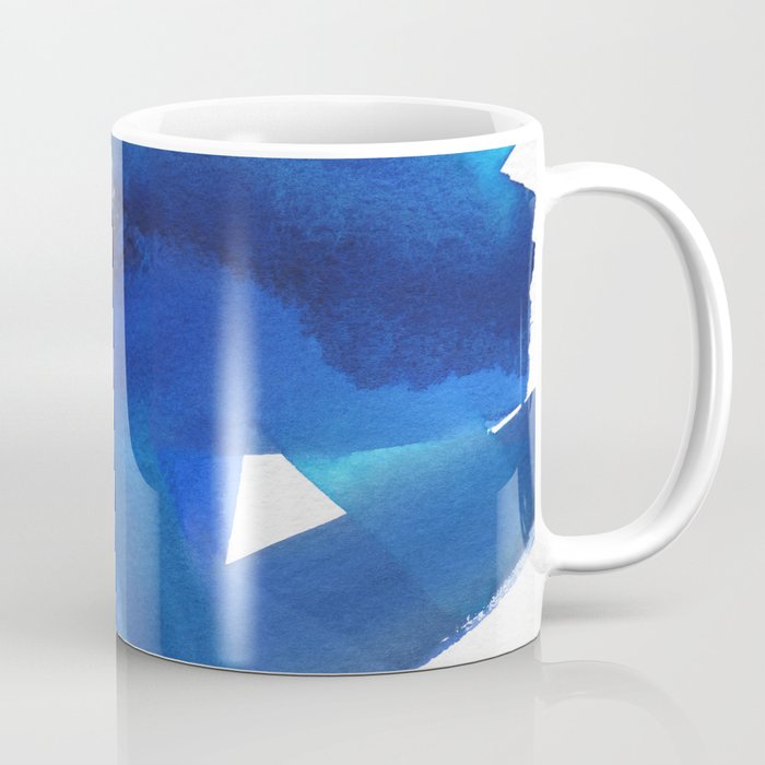 Superwatercolor Multiblue Coffee Mug Gallery Image 1