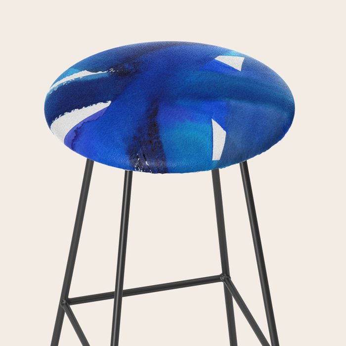 Superwatercolor Multiblue Stool Gallery Image 2