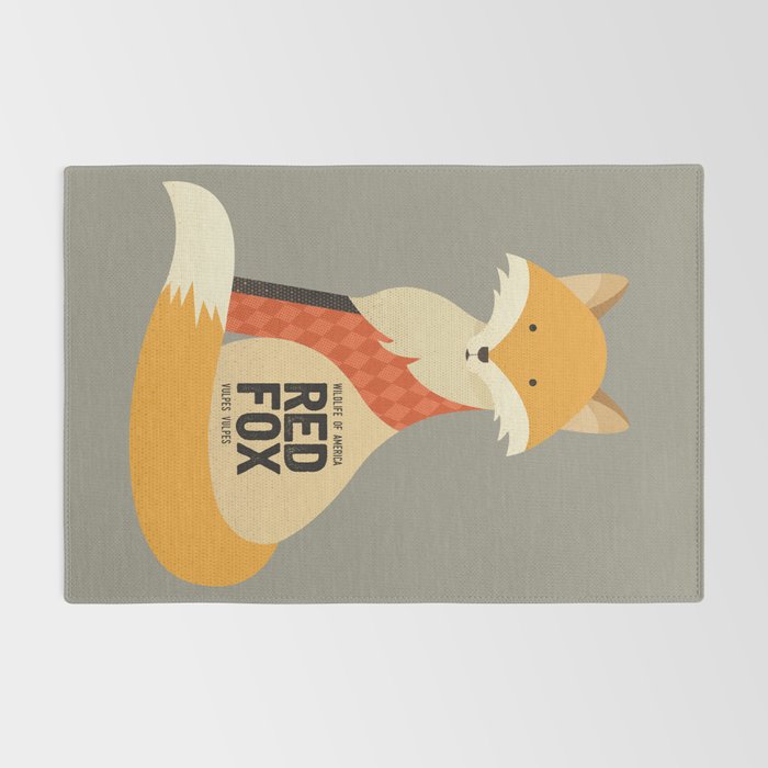 Hello Red Fox Rug Gallery Image 2