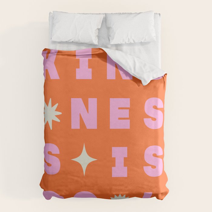 Kindess Is Cool Duvet Cover Gallery Image 1