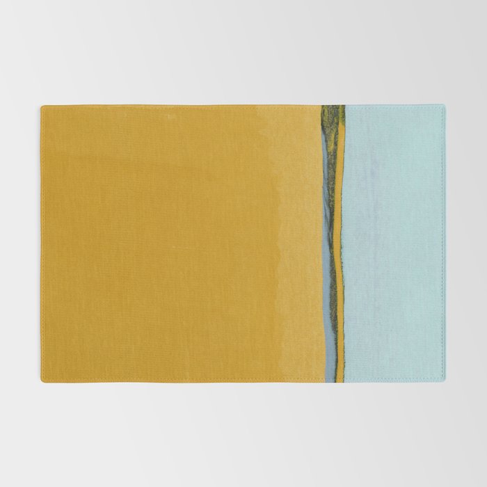 Where Blue Meets Gold Rug Gallery Image 2