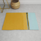 Where Blue Meets Gold Rug Gallery Image 1