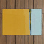 Where Blue Meets Gold Outdoor Rug Gallery Image 1