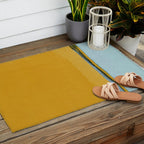 Where Blue Meets Gold Outdoor Rug Gallery Image 2