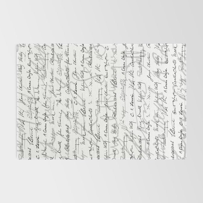 Literary Giants Pattern II Rug Gallery Image 2