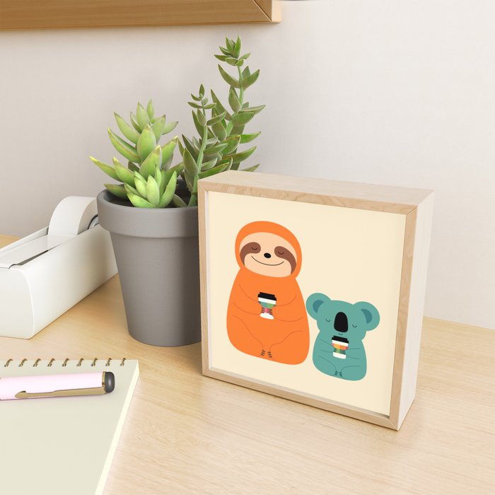 Coffee Buddy Mini Art Print Gallery Image 2