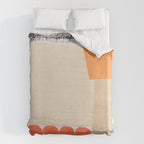 One Color Collection / Tan Hide Duvet Cover Gallery Image 6