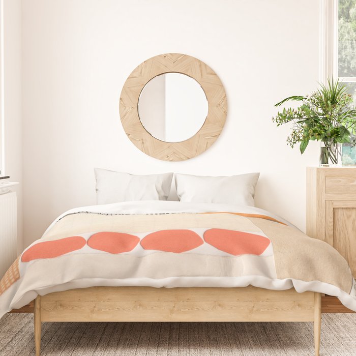 One Color Collection / Tan Hide Duvet Cover Gallery Image 3
