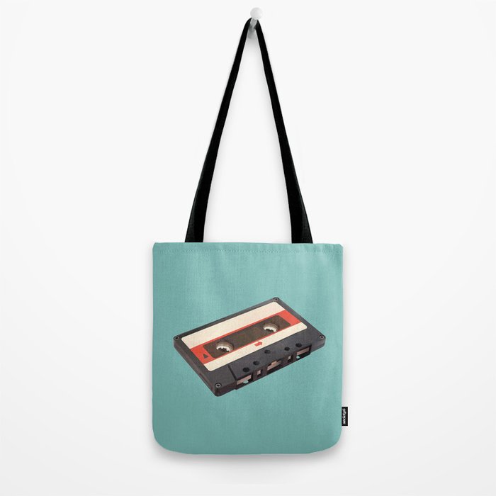 Cassette Tape Polygon Art Tote Bag Gallery Image 2