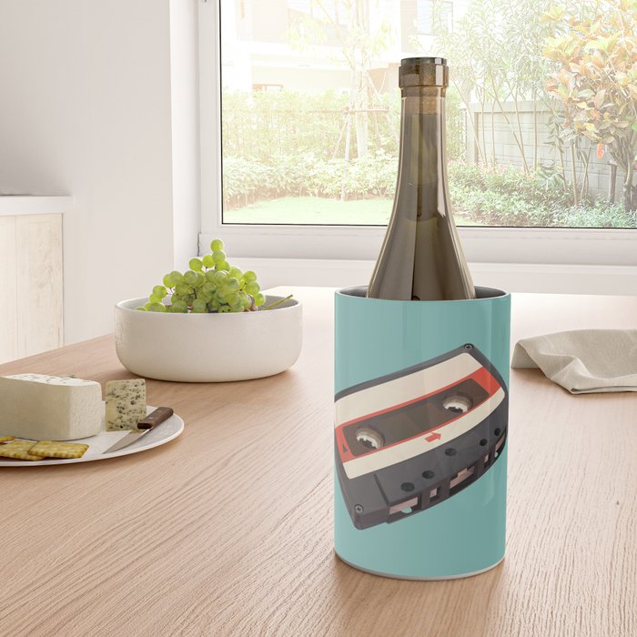 Cassette Tape Polygon Art Wine Chiller Gallery Image 4