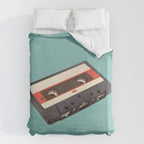 Cassette Tape Polygon Art Duvet Cover Gallery Image 6