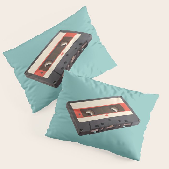 Cassette Tape Polygon Art Pillow Sham Gallery Image 3
