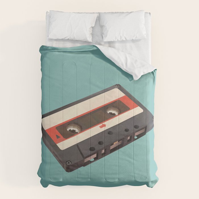 Cassette Tape Polygon Art Comforter Gallery Image 6