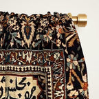 Exquisite Antique Persian Kashan  Window Curtain Gallery Image 2
