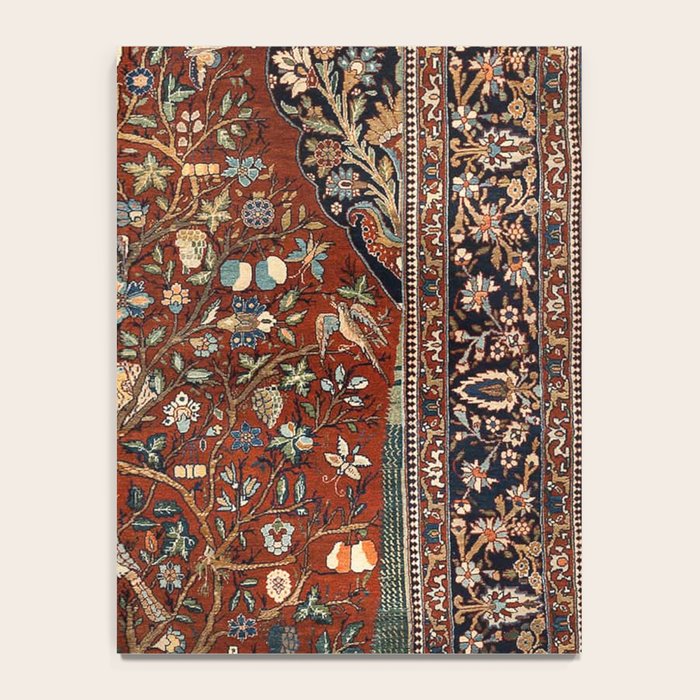 Exquisite Antique Persian Kashan  Notebook Gallery Image 4