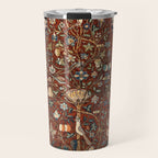 Exquisite Antique Persian Kashan  Travel Mug Gallery Image 1