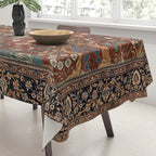 Exquisite Antique Persian Kashan  Tablecloth Gallery Image 3