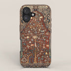 Exquisite Antique Persian Kashan  iPhone Case Gallery Image 1