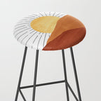 Terracotta desert sun Stool Gallery Image 2