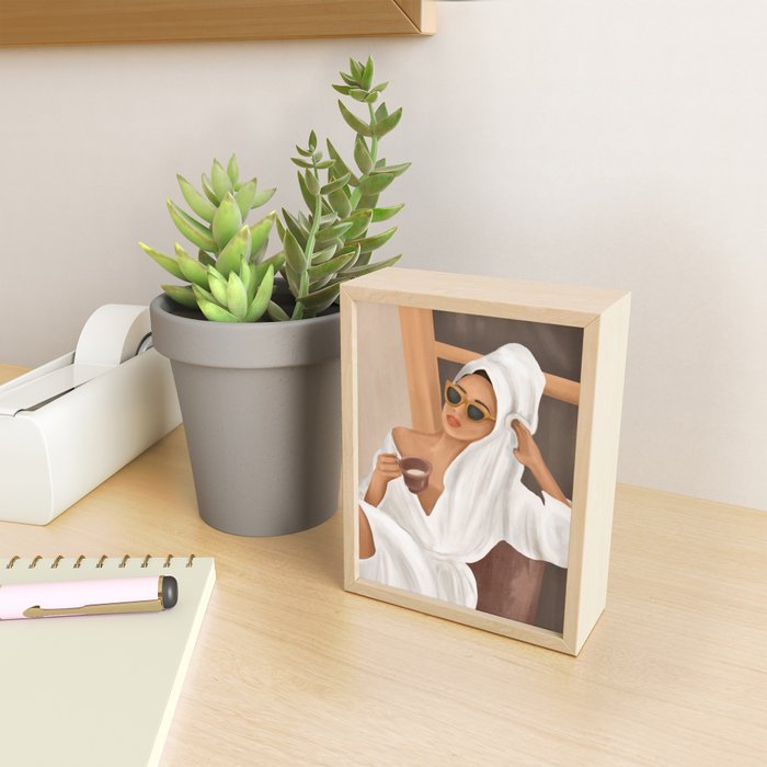 Morning Coffee Mini Art Print Gallery Image 2