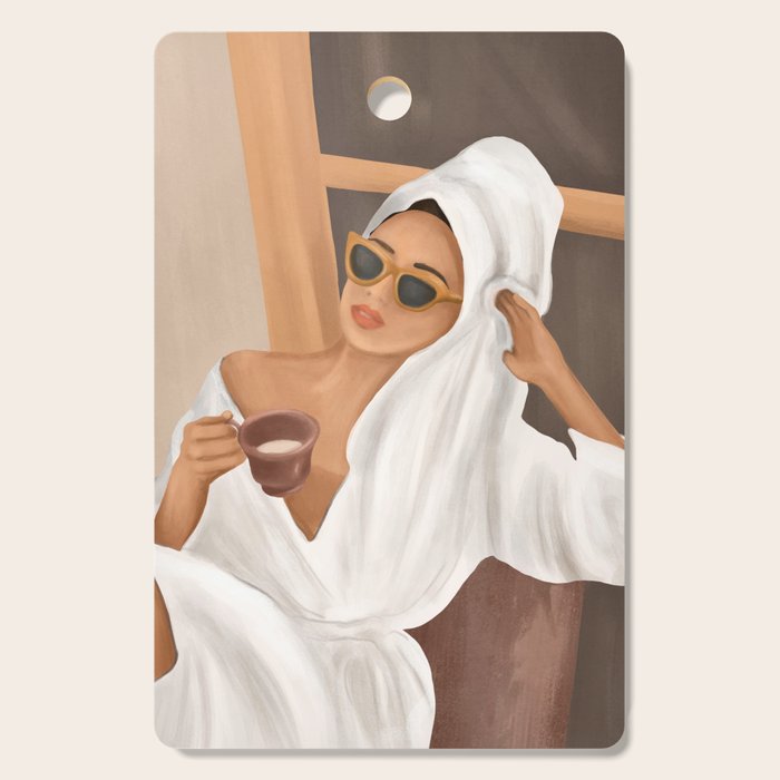 Morning Coffee Cutting Board Gallery Image 1