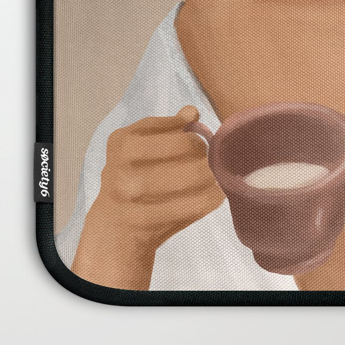 Morning Coffee Laptop Sleeve Gallery Image 3