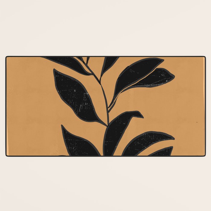 Abstract Art /Minimal Plant 79 Desk Mat Gallery Image 3