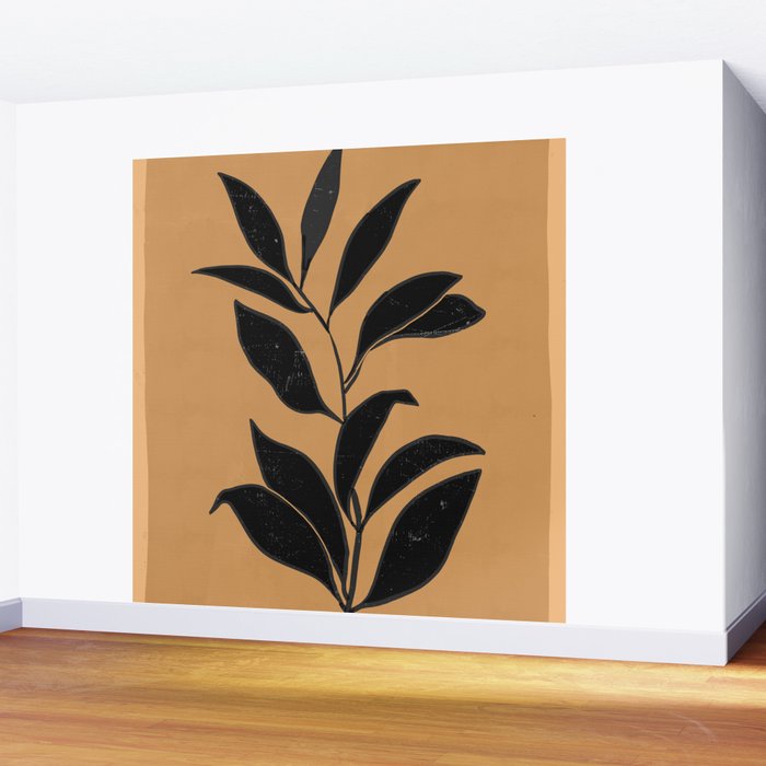 Abstract Art /Minimal Plant 79 Wall Mural Gallery Image 2