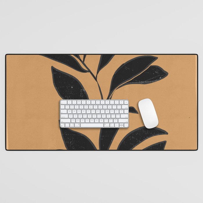 Abstract Art /Minimal Plant 79 Desk Mat Gallery Image 1
