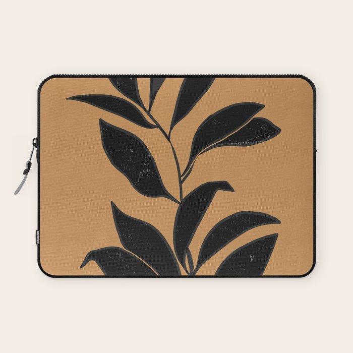 Abstract Art /Minimal Plant 79 Laptop Sleeve Gallery Image 1