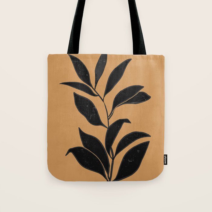 Abstract Art /Minimal Plant 79 Tote Bag Gallery Image 1
