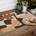 Organic Rhythms 9 Outdoor Rug Gallery Image 2