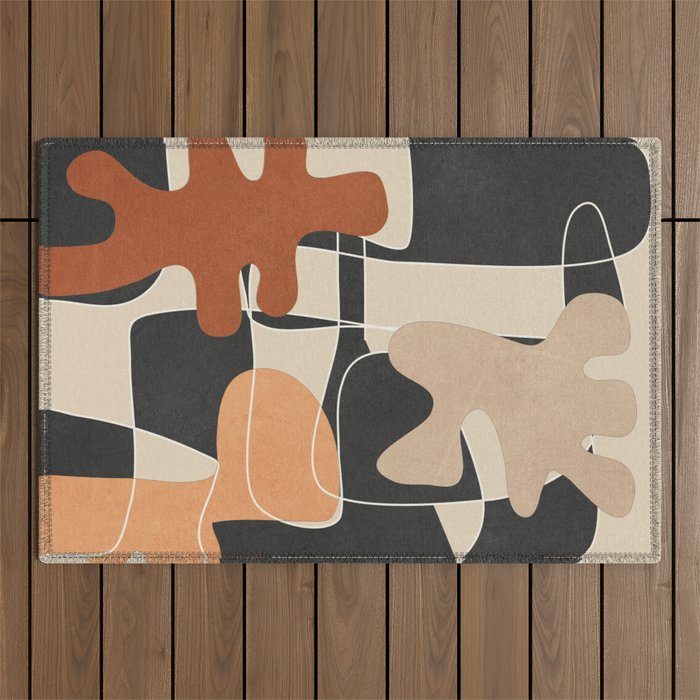 Organic Rhythms 9 Outdoor Rug Gallery Image 1