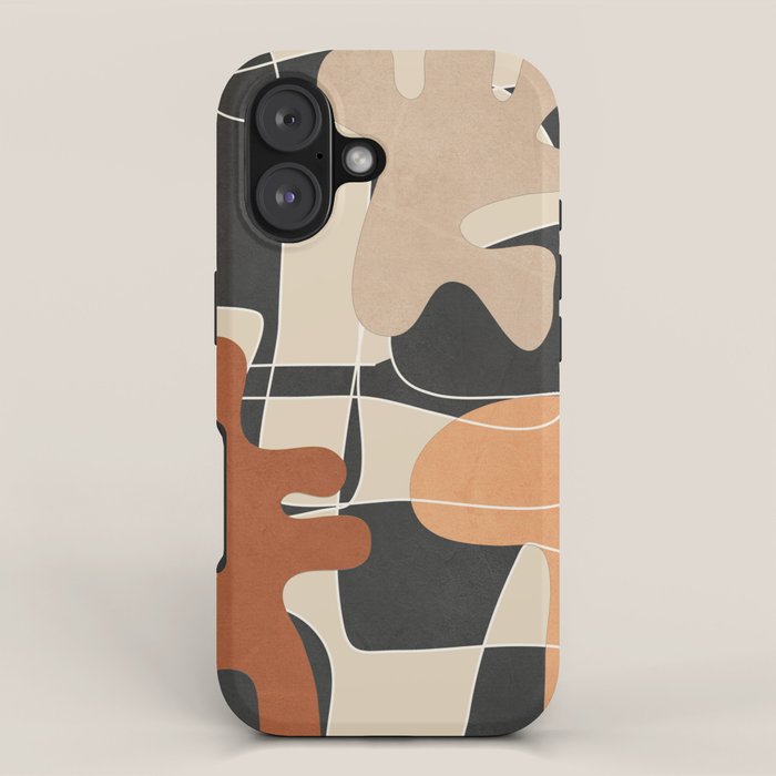 Organic Rhythms 9 iPhone Case Gallery Image 1